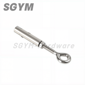 Cavo regolabile ringhiera tenditore filettato perno tensione scala 3/16 1/4 ''fune vite a mano morsetto esagonale - Product Image 6