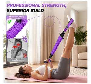 <span class=keywords><strong>Bandas</strong></span> <span class=keywords><strong>de</strong></span> <span class=keywords><strong>Resistencia</strong></span> Ajustables Mejoradas <span class=keywords><strong>de</strong></span> 3 Tubos para Pies, Banda <span class=keywords><strong>de</strong></span> <span class=keywords><strong>Resistencia</strong></span> para Pedales <span class=keywords><strong>con</strong></span> Asa - Product Image 2