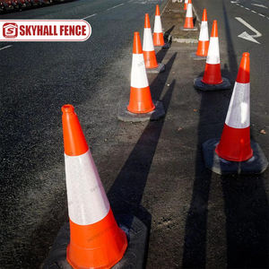 אדום/כתום/כחול/ירוק חרוט תנועה קטן/חרוט כביש גדול עבור בקרת תנועה אתר ובנייה - Product Image 1