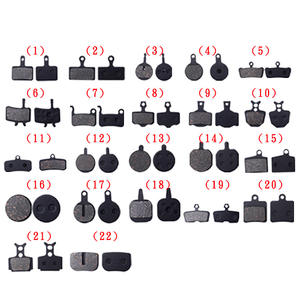 Plaquettes de frein à disque pour vélo, en métal composite, plusieurs modèles, blocs de frein durables pour VTT - Product Image 1