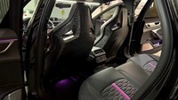 Sièges baquet électriques en carbone Premium B10 pour Audi/Volkswagen, style course réglable en cuir suédé