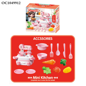 Giochi di Cucina per Bambini, Altri Giochi di Ruolo Prescolare, Set da Cucina in Plastica con Frutta e Verdura da Tagliare per Bambini e Bambine - Product Image 5