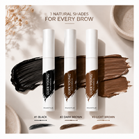 Kit de teinture pour cils et sourcils longue durée en gros, étiquette privée, imprimez votre logo