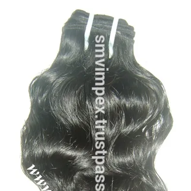 100% human unprocessed tangle free cheap Brazilian hair wafting. India hot selling product