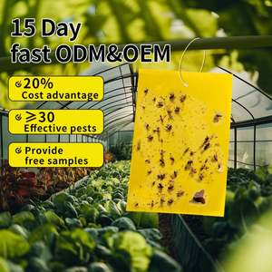 Gele Vliegenvanger met Supersterke Kleefkracht voor Effectieve Landbouw Ongediertebestrijding Betrouwbare en Efficiënte Vliegenvanger - Product Image 1