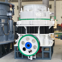 Trituradora de Cono de Acero de Alta Eficiencia Zhongxin, Capacidad de 16-358 t/h, Motor AC y Rodamientos para Aplicaciones Mineras