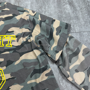 Nueva Camiseta de Algodón Grueso con Estampado de Serigrafía, Camiseta de Camuflaje Extra Grande, Camiseta Gráfica de Manga Larga de Doble Capa para Hombre - Product Image 4