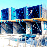 Système de coffrage tunnel moderne personnalisé en béton et acier pour la construction de villas et de bâtiments à haute résistance