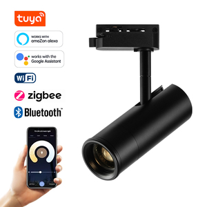 Zoomable 12 Wát Dimmable COB LED theo dõi ánh sáng chống chói LED Đèn cho Bảo tàng thông minh phòng trưng bày nghệ thuật và triển lãm chiếu sáng - Product Image 2