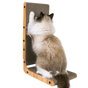 Rascador en Forma de L Desmontable Petdom para Gatos, Poste para Rascar, Juguete para Afilar Garras, Suministros para Mascotas - Product Image 1