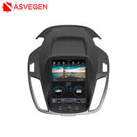 Lecteur CD de voiture Android avec écran tactile Tesla de haute qualité de 10,4 pouces, GPS pour écran IPS 1DIN pour Ford Kuga/Escape 2013-2017