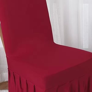 Housse De Chaise Blanc Mariage Polyester Elastic Party <strong>Red</strong> Banquet Stretch Spandex <strong>Chair</strong> <strong>Covers</strong> for Events Weddings - Product Image 3