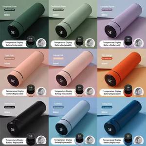 Bouteille isotherme intelligente personnalisée avec infuseur à thé, en acier inoxydable 304, affichage numérique LED de la température - Product Image 5