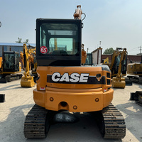 Mini-excavatrice sur chenilles d'occasion CX58C de 5,8 tonnes avec moteur diesel fiable, équipement de construction compact à vendre