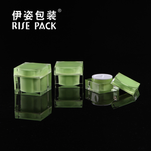 Nhà Máy Giá 30g 50G 80g Kem vuông <span class=keywords><strong>Jar</strong></span> với nắp vặn bao bì mỹ phẩm màu sắc và logo có thể được tùy chỉnh - Product Image 3