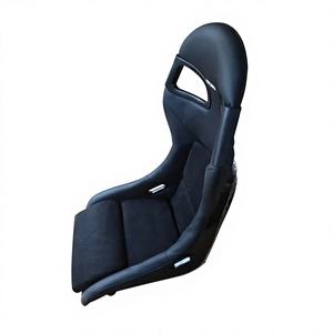 Sedile da Corsa JBR1029 in Pelle Scamosciata Nera, Sedile <span class=keywords><strong>a</strong></span> Guscio in Fibra di Vetro Universale per <span class=keywords><strong>Auto</strong></span> Modificate con Supporto per Logo Personalizzato - Product Image 5