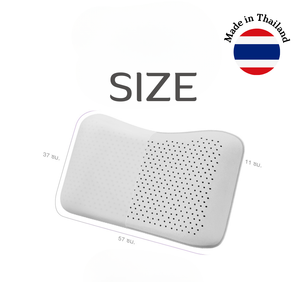 หมอนยางพาราธรรมชาติไทยคุณภาพพรีเมี่ยมเพื่อสุขภาพหัวใจ หมอนยางพาราธรรมชาติ คุณภาพระดับพรีเมียมจากประเทศไทย - Product Image 3