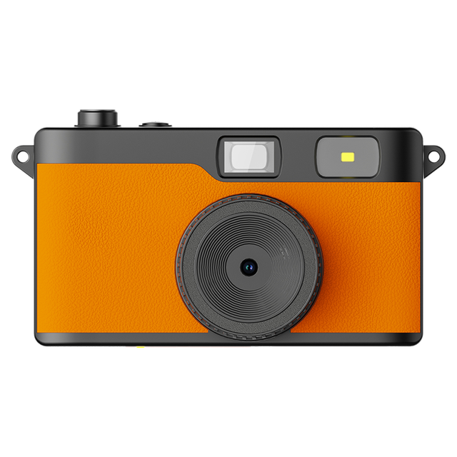 Retro Film-Style Photos 13MP Mirrorless Lightweight Vintage Screenless Digital Camera with Video Capture for Travel Beginners