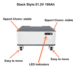 Batterie lithium-ion <span class=keywords><strong>Narada</strong></span> 100ah 48v 4.8kw à montage au sol, installation facile, avec onduleur solaire pour l'énergie domestique - Product Image 3