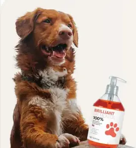 Huile de saumon d'Alaska sauvage de haute qualité OEM/ODM pour animaux de compagnie huile de saumon pour chiens probiotiques pour animaux de compagnie