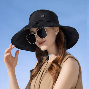 2023 New Cohuy Thời Trang Phụ Nữ Của Ngư Dân Sun Hat Lớn Bow 100% Cotton Chống Uv Bảo Vệ Mùa Xuân Mùa Hè Giản Dị Đa Năng - Product Image 6