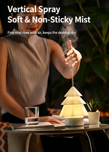 Humidificateur d'air à double mode chaud et froid pour arbre de Noël, diffuseur d'arômes réglable pour la maison et la chambre - Product Image 6