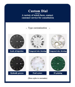 OEM Custom Dial Logo 28.5mm /31mm Brass Fashion Skeleton Suitable NH70 NH72 Automatic Movement High Quality <b>Watch</b> Face Dial - Product Image 5