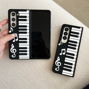 <span class=keywords><strong>Coque</strong></span> de protection rigide 3D avec touches de piano et notes musicales pour <span class=keywords><strong>Samsung</strong></span> Galaxy Z Fold 7 6 5 <span class=keywords><strong>4</strong></span> 3 et Z <span class=keywords><strong>Flip</strong></span> 7 6 5 <span class=keywords><strong>4</strong></span> 3 - Product Image 6