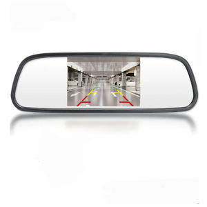 จอภาพมองหลังแบบ TFT AHD ขนาด 5 นิ้ว พร้อม RGB 1080p 12V สำหรับติดตั้งบนแผงหน้าปัดรถยนต์ ได้รับการรับรองคุณภาพจากเกาหลี - Product Image 1