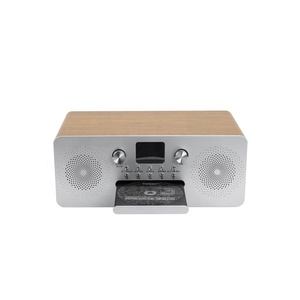 Boombox Trettitre Full-Range Wooden Desktop Speaker Android Boombox Disco Boombox Party Boombox