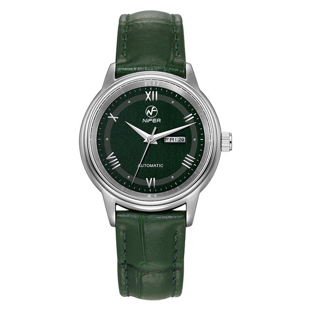 Classic Mechanical with Watch Stable Movement Stylish Watch for Modern Men Clear Display Waterproof Design Perfect Timepiece