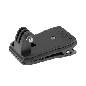 YEAH Go Pro Backpack Clip Mount, abrazadera de correa de hombro de liberación rápida para Gopro <span class=keywords><strong>Hero</strong></span> <span class=keywords><strong>Max</strong></span> Insta360 DJI Osmo Action Camera - Product Image 1