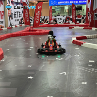 LEKE Parc d'attractions, projet commercial de karting MR personnalisé, karting électrique intérieur pour enfants et adultes