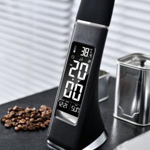 Tedesco classico moderno lampada da tavolo a LED <span class=keywords><strong>con</strong></span> ombra bianca collo d'oca flessibile per l'illuminazione del salotto dell'home Office - Product Image 4