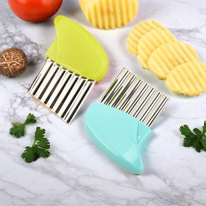 Coupe-légumes en acier inoxydable multifonctionnel, trancheuse à pommes de terre, coupe-frites, gadget de cuisine - Product Image 5