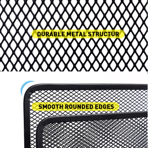 Foska a buon mercato acciaio laccato forte e spessa maglia metallica forniture <span class=keywords><strong>da</strong></span> ufficio <span class=keywords><strong>da</strong></span> tavolo organizzatore Multi-funzione porta penne <span class=keywords><strong>da</strong></span> ufficio - Product Image 5