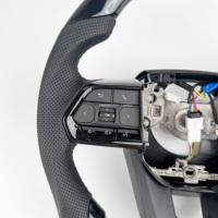 Volante Deportivo de Cuero y Fibra de Carbono para Toyota Camry TRD XSE SE 2019 2025 2016 2018 2010 2024 2020 2022 2011 2021 2012