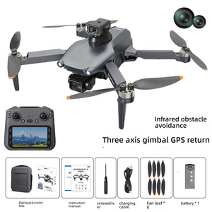 Dron RC L600 Pro-2 Plegable con Flujo Óptico, Evitación de Obstáculos, Cámara Dual, GPS, 4K, Sin Escobillas, FPV, para Adultos - Product Image 5