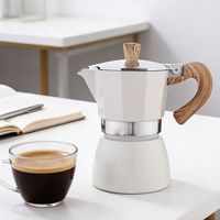 <strong>Best</strong> <strong>Selling</strong> 3/<strong>6</strong> <strong>Cup</strong> Customized, Portable Stovetop Manual Aluminium Alloy Espresso Maker Moka Pots