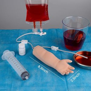 Pediatric IV Simulação Arm Kit Medical Science <span class=keywords><strong>Phlebotomy</strong></span> Practice Kit para Venipuncture Habilidades e Treinamento de Injeção - Product Image 5