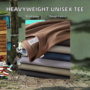 เสื้อยืดโอเวอร์ไซส์ผ้าคอตตอน 100% คุณภาพสูง หนัก 320GSM ทรงสตรีทแวร์ ยูนิเซ็กส์  แบบเรียบ  ผ้าถัก  ซักแล้ว  รับสกรีนโลโก้ตามสั่ง - Product Image 2