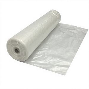 Bolsa de Supermercado Ecológica Desechable con Forma de Camiseta, Base Cuadrada de PE, Resina PLA Transparente, Impresión por Grabado - Product Image 2