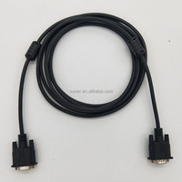Cable adaptador DB9 personalizado, macho a hembra, Serial RS232, Cable de extensión VGA DB9