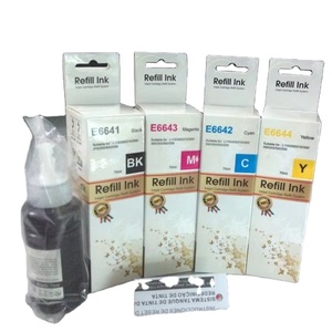 Encre compatible en bouteille T6641 T6642 T6643 T6644 pour Epson L200 L110 L300 L455 <span class=keywords><strong>Ecotank</strong></span> ET-2500 L1300 L3070 L200 - Product Image 3