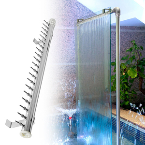 Rideau de pluie intérieur Rideau d'<span class=keywords><strong>eau</strong></span> Caractéristique de l'<span class=keywords><strong>eau</strong></span> Décoration extérieure Cascade d'<span class=keywords><strong>eau</strong></span> Mur Rideau de pluie <span class=keywords><strong>Fontaine</strong></span> - Product Image 2
