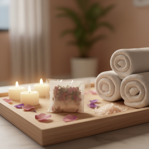 Sels de bain naturels en vrac aux herbes, exfoliants, parfum citron et jasmin, sels d'Epsom et sels de l'Himalaya pour le corps, pour baignoires japonaises - Product Image 4