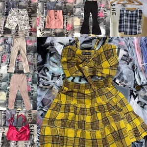 Vestido Casual Elegante de Verano <span class=keywords><strong>para</strong></span> <span class=keywords><strong>Mujer</strong></span> <span class=keywords><strong>Shein</strong></span> Liquidación Venta al por Mayor Ropa Usada Entrega Aleatoria - Product Image 6