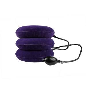 Wholesale Three-Layer Metal Valve Inflatable <b>Pillow</b> Household <b>Neck</b> Support Cervical <b>Traction</b> Device for Correction - Product Image 2