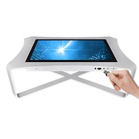 Table interactive tactile 43 pouces 4K HD LCD avec écran tactile, tube lumineux LED, étanche IP65, taille et couleur personnalisables, lisible en plein soleil