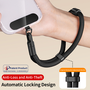 Dây đeo dài chống mất 3 trong 1 cho điện thoại di động có thể điều chỉnh cổ đeo chéo và dây đeo cổ tay có thể tháo rời - Product Image 4